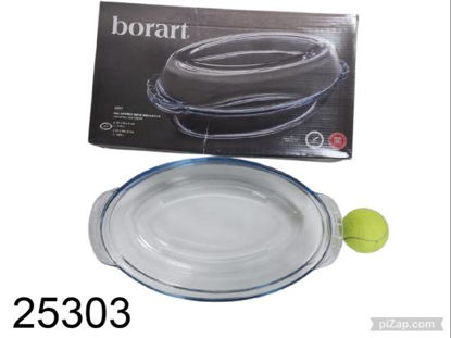 Imagen de FUENTE X2 OVAL PARA HORNO/MICROONDAS 33.5X19CM 9.25